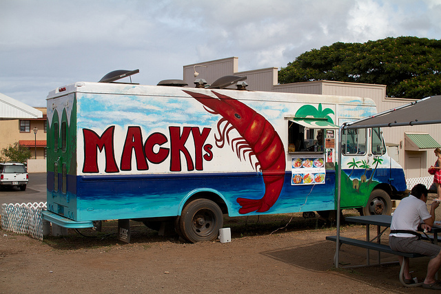 HAWAII Trip Vol.11 Macky’s Sweet Shrimp Truck